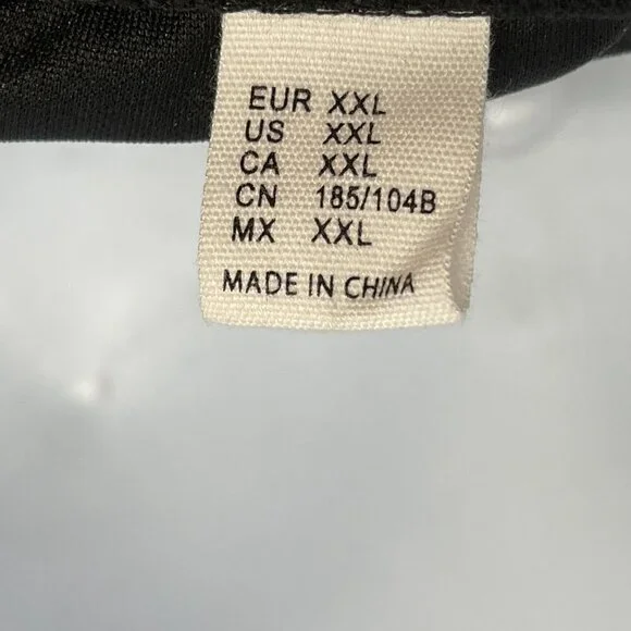 NEW Strapless Plunging Sweetheart Neckline Boned Corset Bodysuit Black 2X XXL - Picture 8 of 9